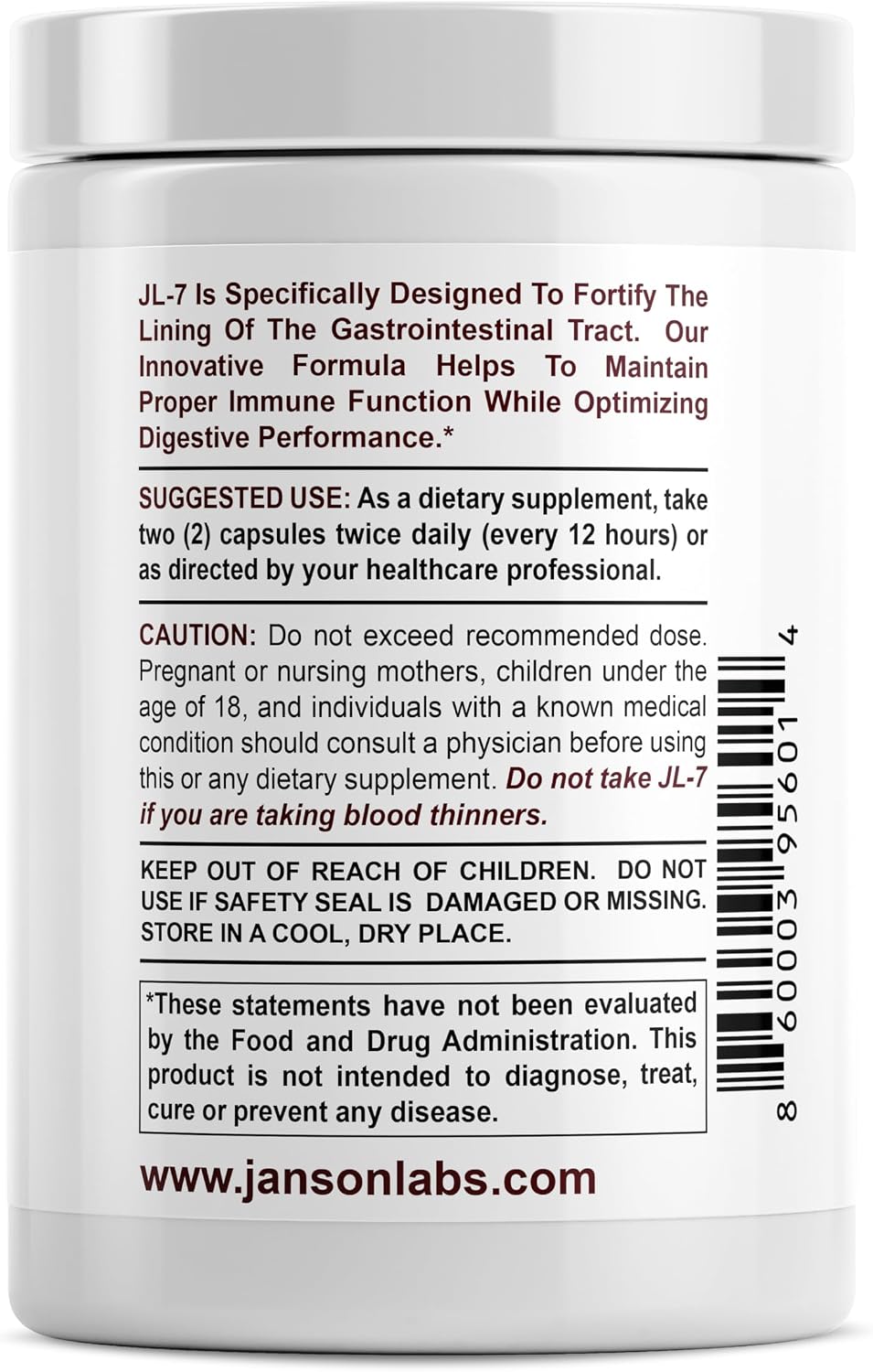 JL-7 – Digestive Health Supplement - görsel 3