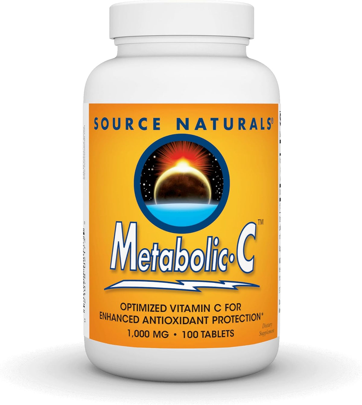 Source Naturals Metabolic C - Activated Vitamin C with PureWay-C - 1000 mg - 100 Tablets - görsel 1