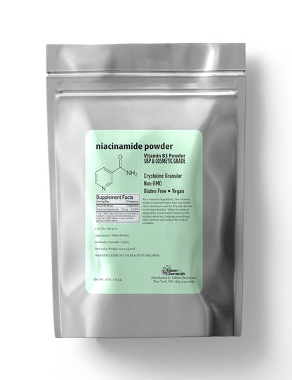Talsen Chemicals Pure Niacinamide Powder for Skin care (Vitamin B3) - 226 g Cosmetic Grade