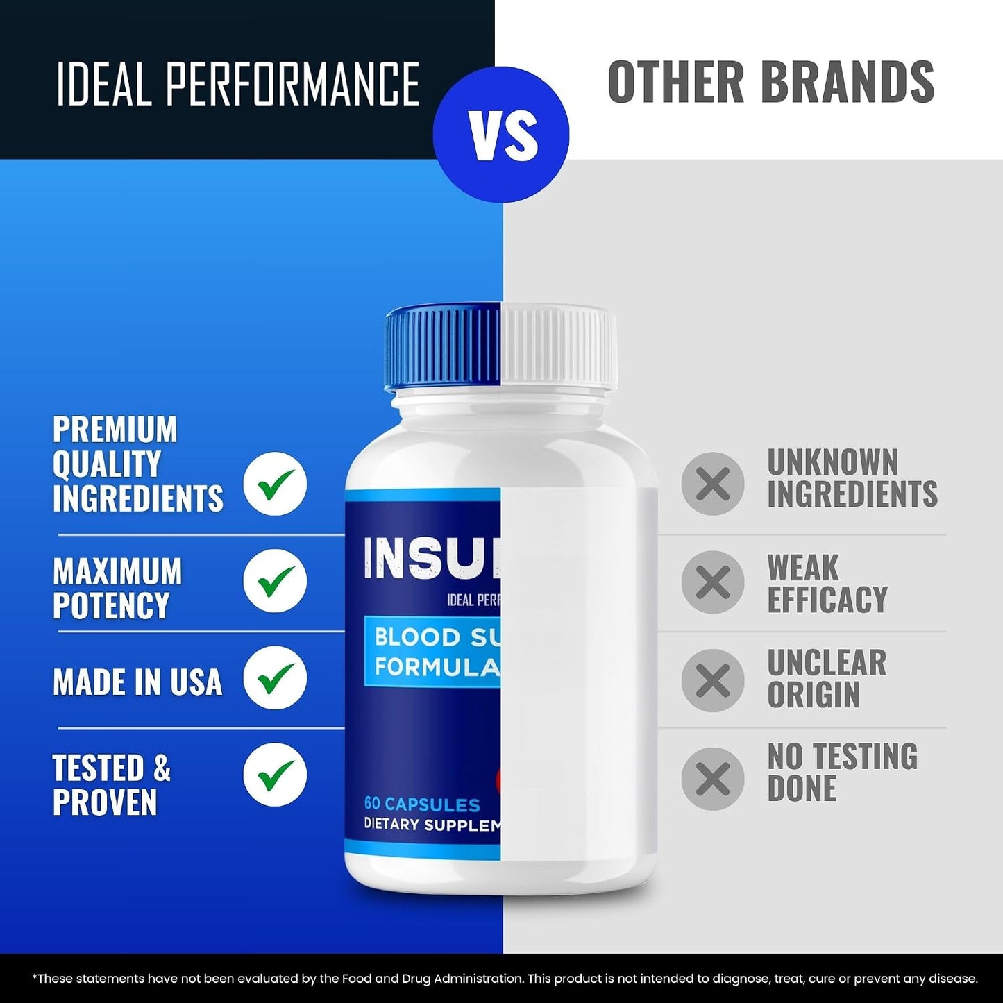 Insupure Capsules – Maximum Strength All-Natural Support Supplement (5 Pack) - görsel 6