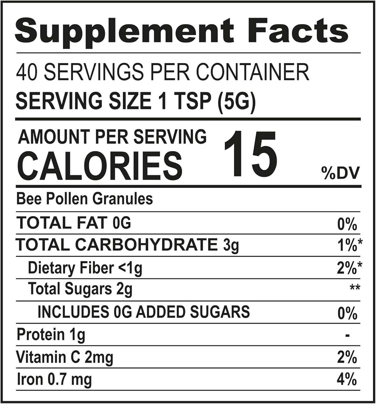 Bee Pollen 200g | EU Organic Certified | Ottoman Organic - görsel 7