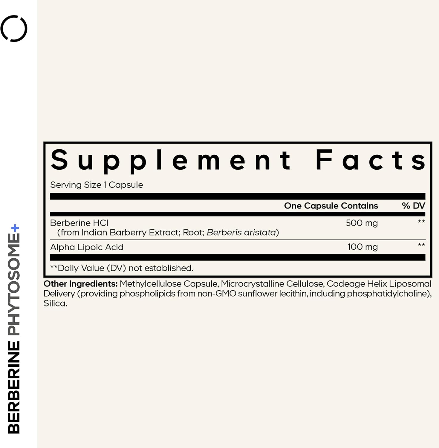 Codeage Berberine Phytosome Supplement - Berberine HCL with Alpha Lipoic Acid - 60 Capsules - görsel 2
