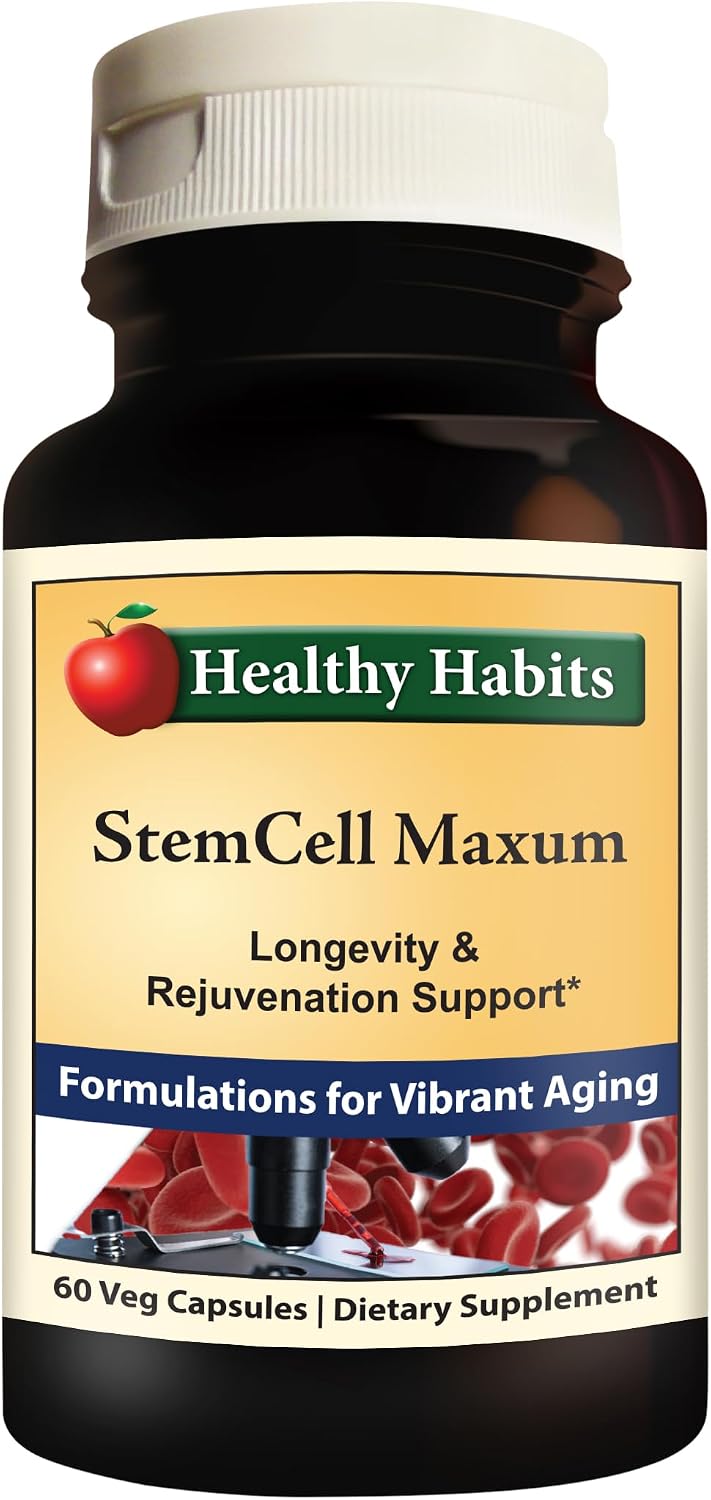 Healthy Habits StemCell Maxum Plant Based Age-Defying Support Supplement - görsel 1