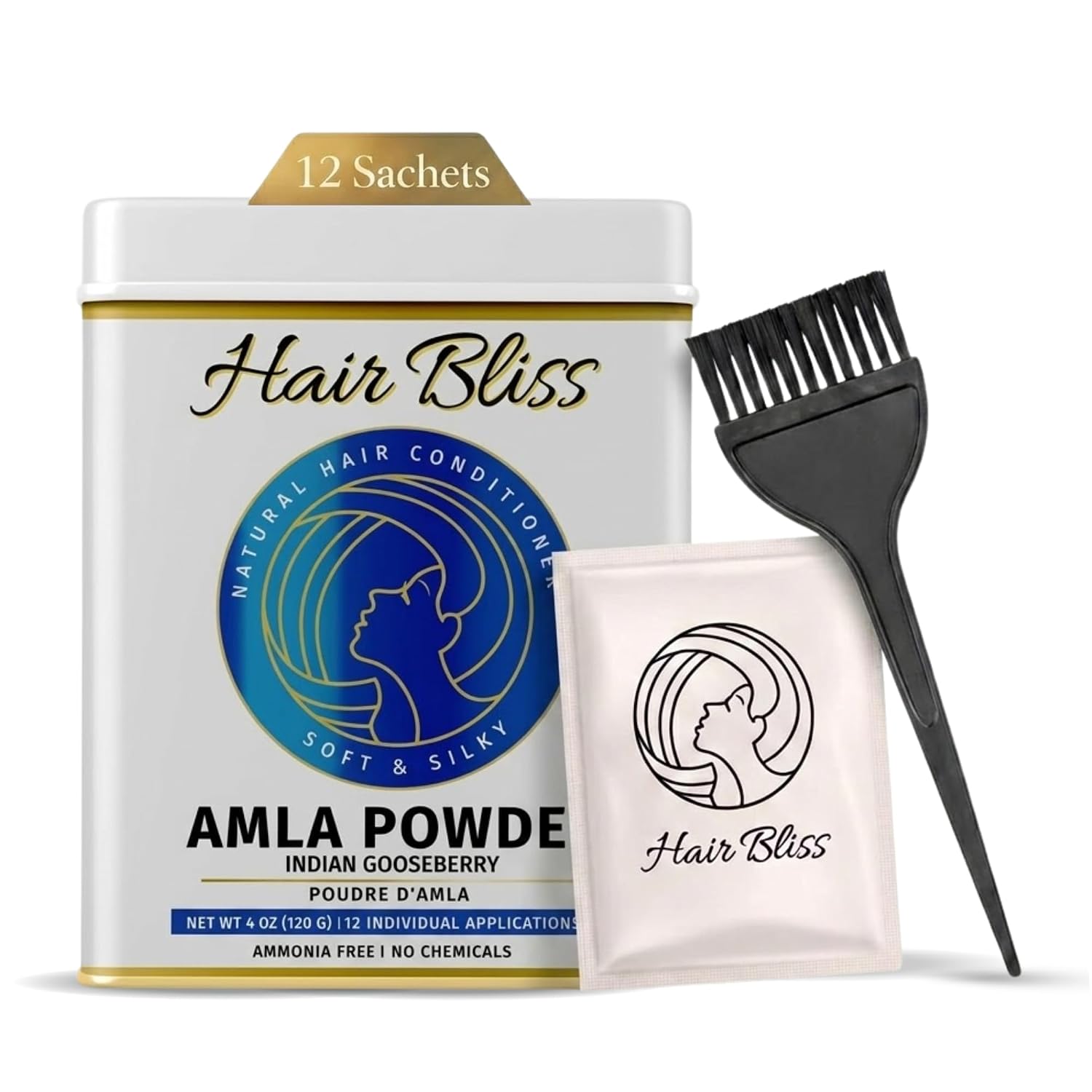 Pride Of India - Indian Amla (Amalaki) Gooseberry Berry Herbal Hair & Skin Care Powder, 8oz - görsel 1