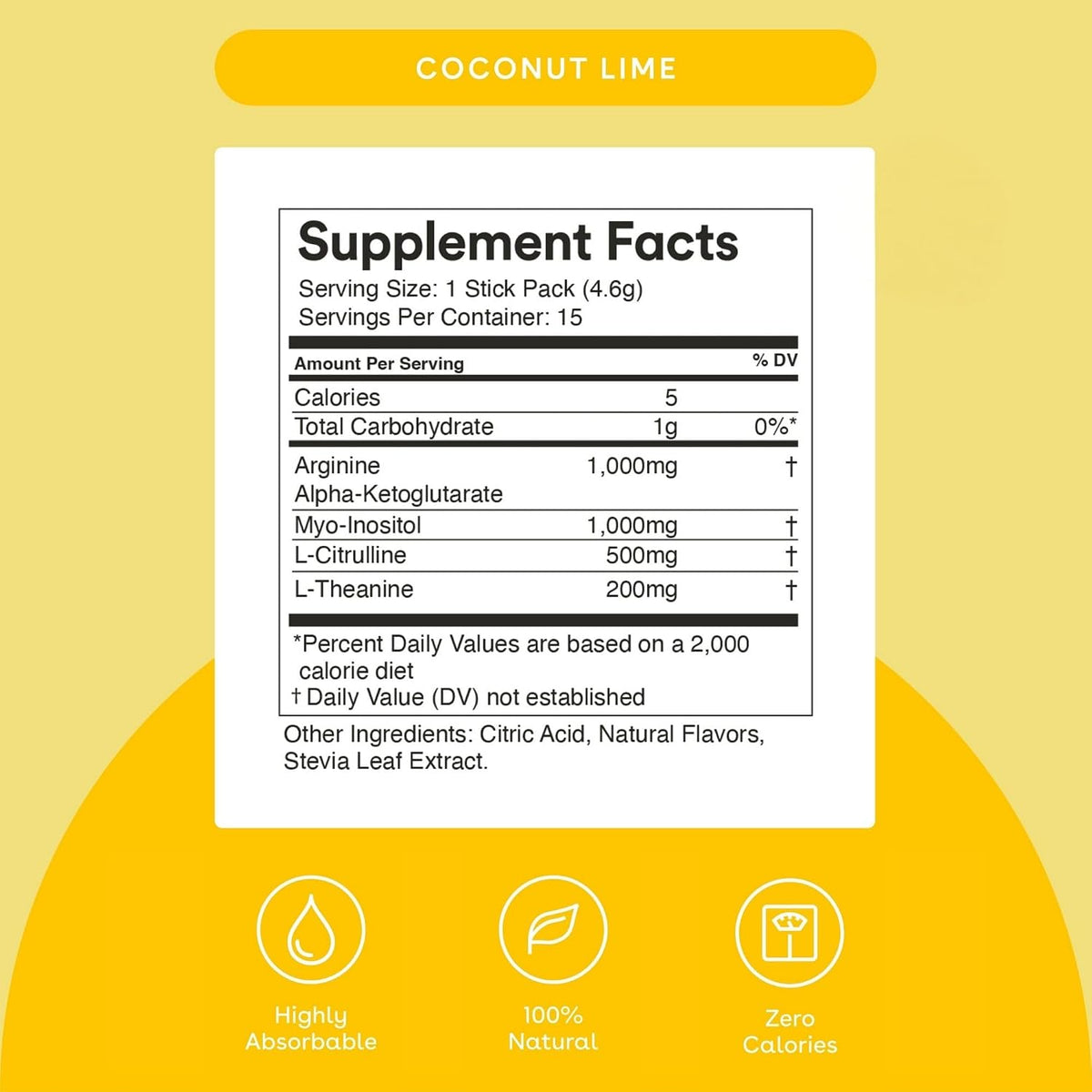 MIXHERS Focus - Nutrition for Women - 15 Sachets - Coconut & Lime - görsel 2