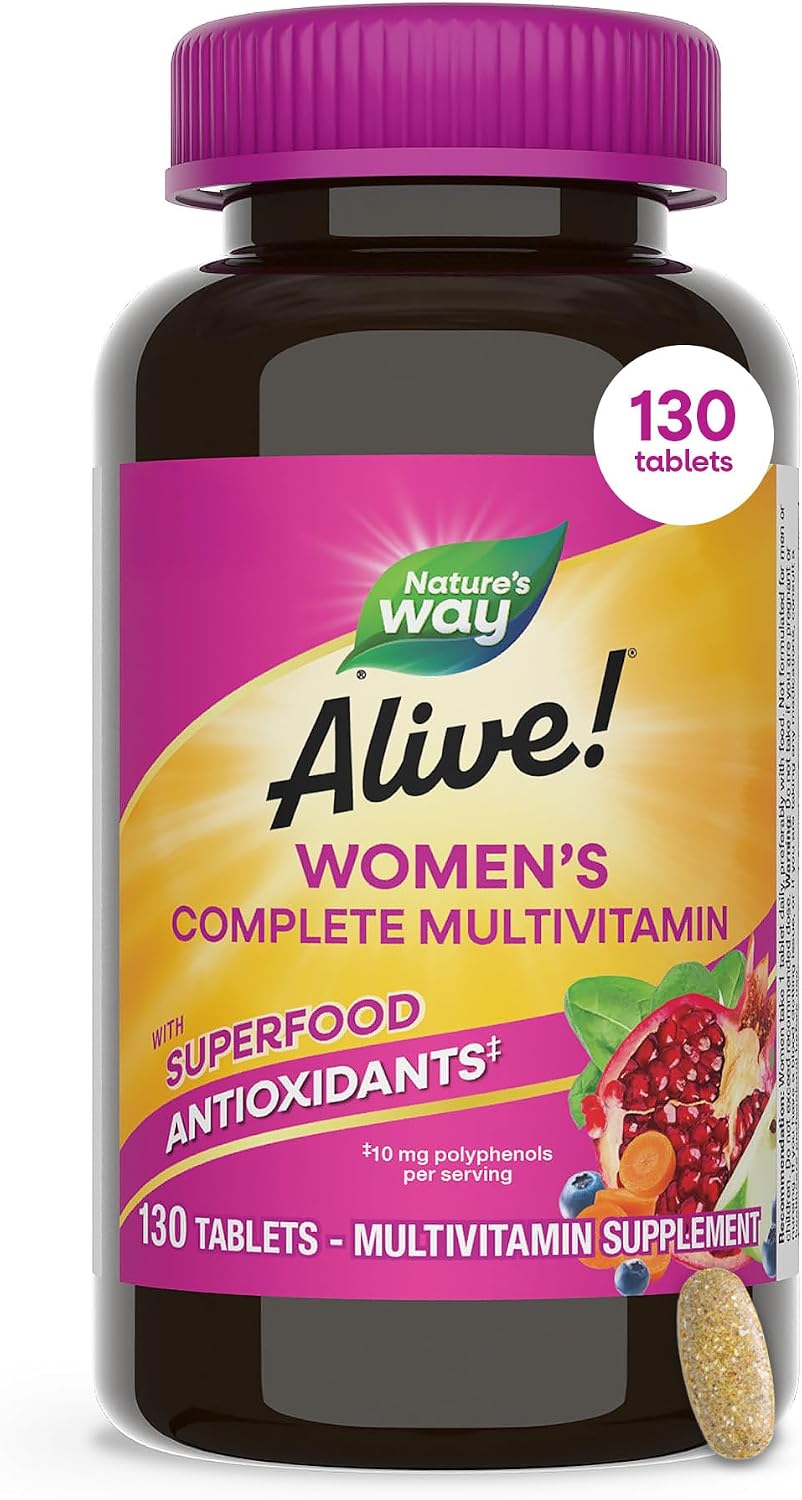 Nature's Way Alive! Complete Multivitamin for Women, 50 Tablets - görsel 10