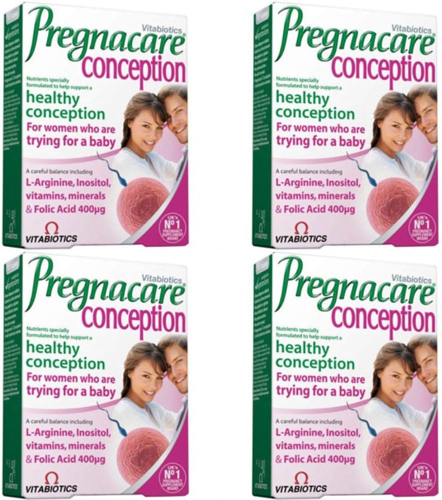 Pregnacare Conception Multivitamin Supplement – 4 Pack Bundle - görsel 1