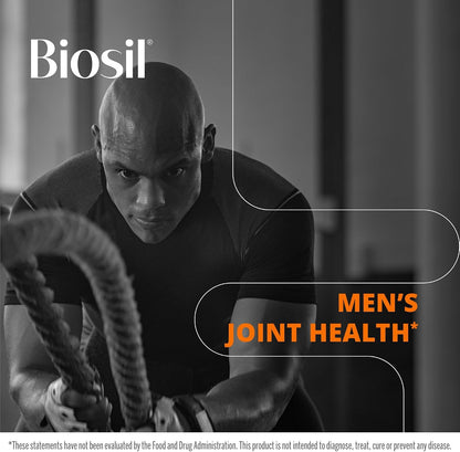 Biosil On Your Game - 60 Vegan Capsules - Patented ch-OSA Complex for Joint Health and Collagen Support
