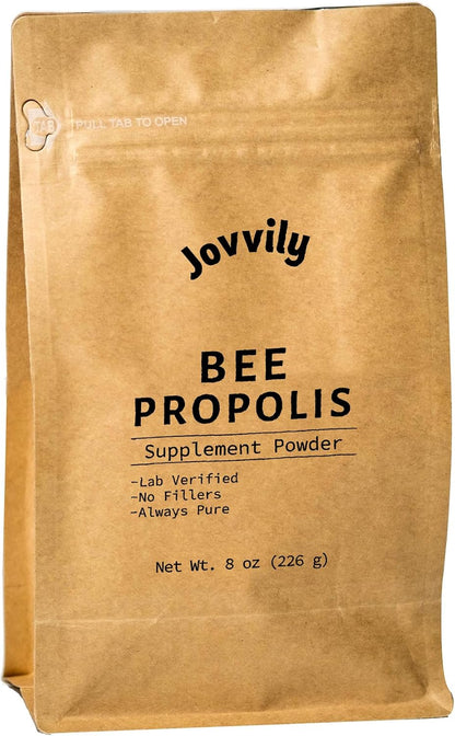 Jovvily Bee Propolis Powder - 227g - Laboratory Verified - No Fillers