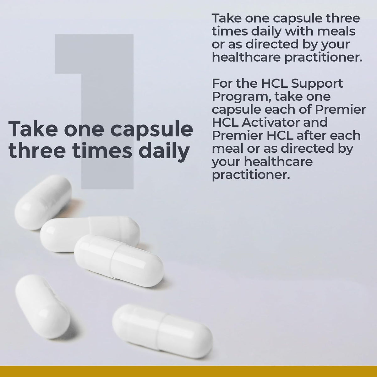 Premier Research Labs Premier HCL Activator - Pepsin Digestive Enzymes Supplement for Optimal Digestive Function - görsel 5
