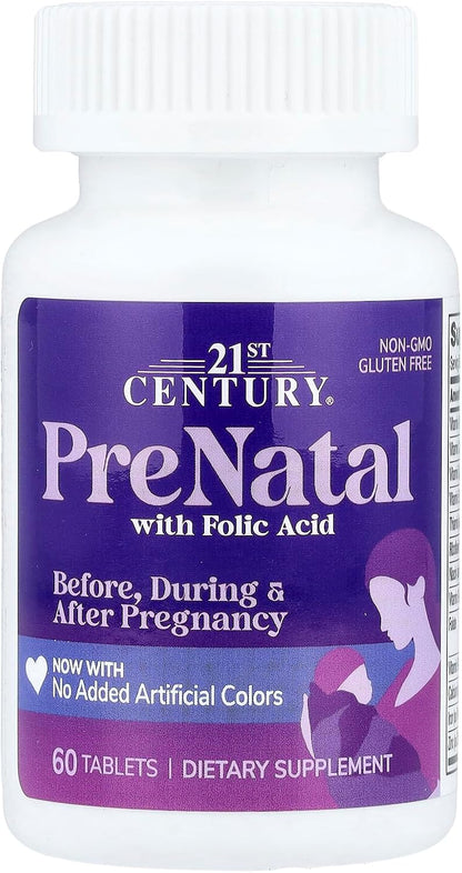 21st Century Antenatal Multivitamin Tablets, 60 Count