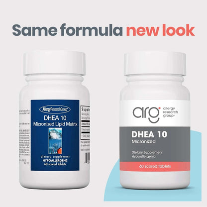 Nutricology DHEA 10 mg - Micronised Lipid Matrix Tablets (60 Tablets)