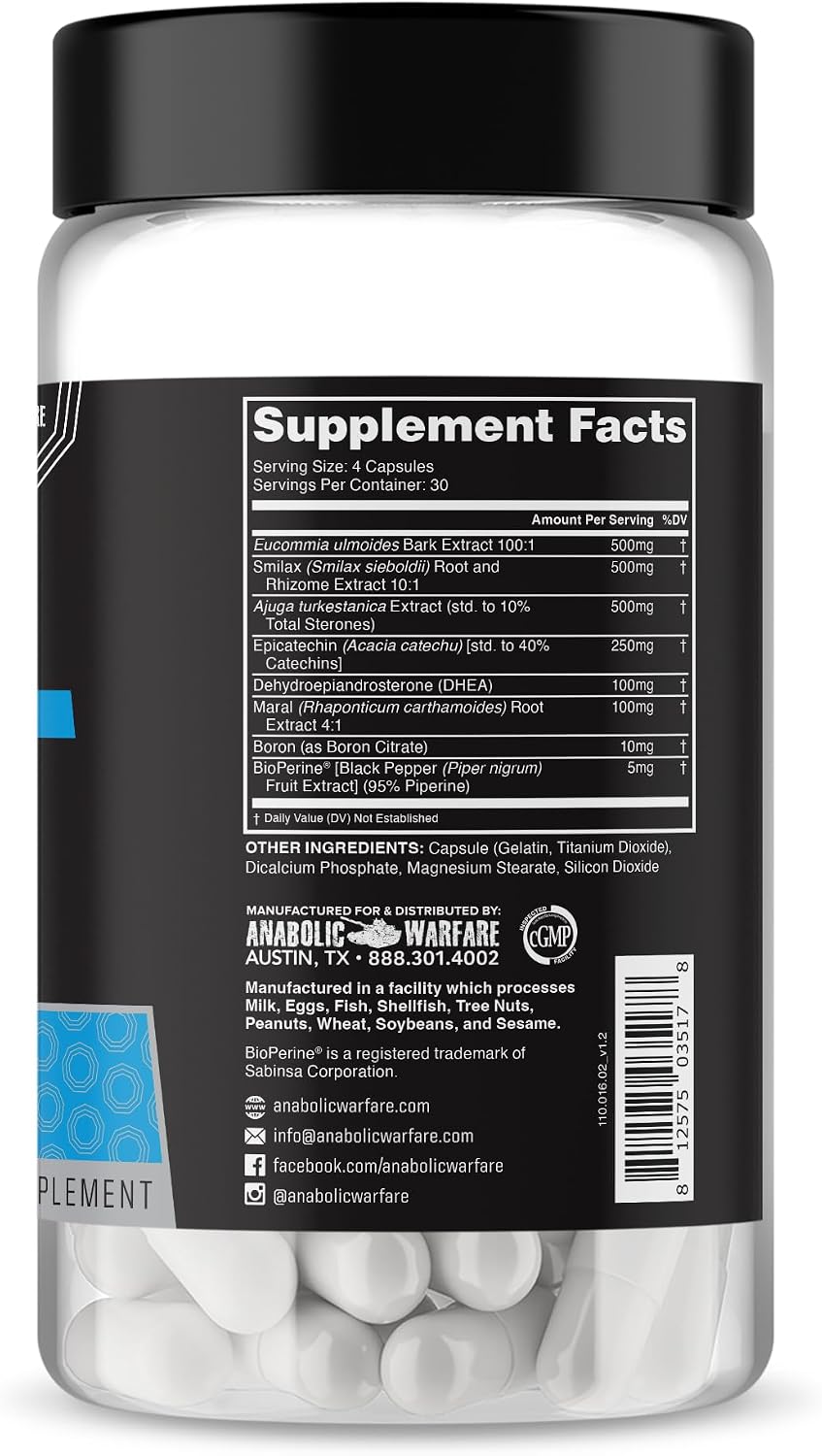 Anabolic Warfare Project Bulk - Mass-Building Formula for Strength and Muscle Definition - görsel 3