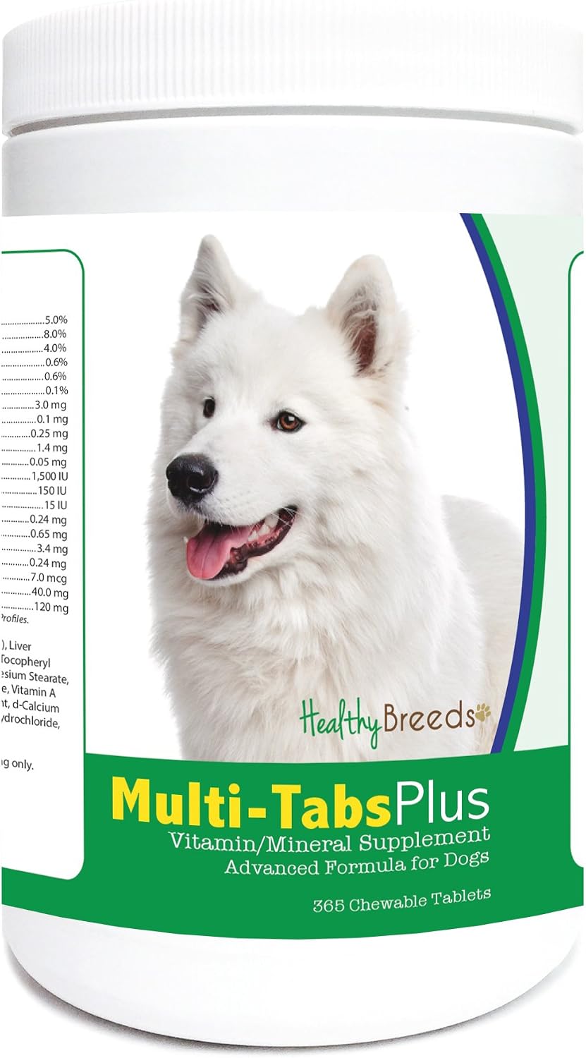 Healthy Breeds Samoyed Multi-Tabs Plus Chewable Tablets 365 Count - görsel 1