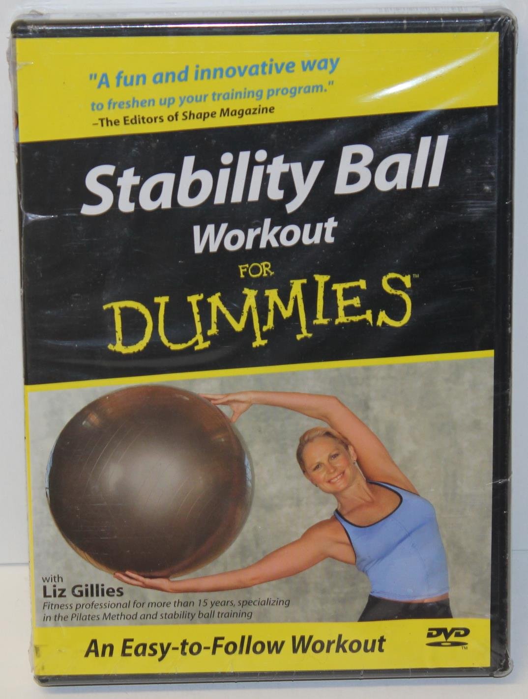 Stability Ball Workout for Dummies [DVD] - görsel 1