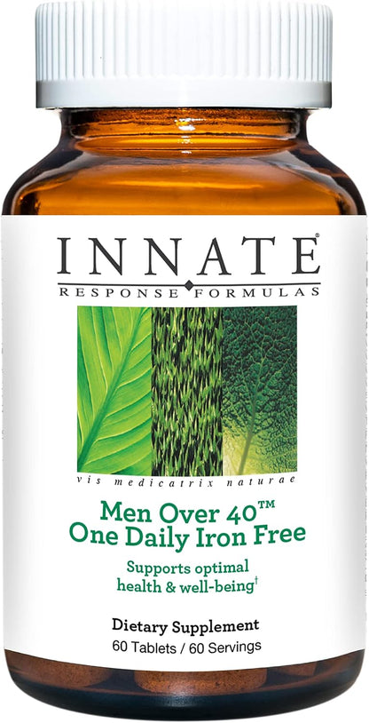 INNATE Response Formulae Men's Multivitamin Over 40 – Iron Free (60 Tablets)