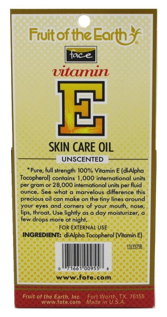 Fruit of the Earth Vitamin E Oil, 14ml - görsel 2