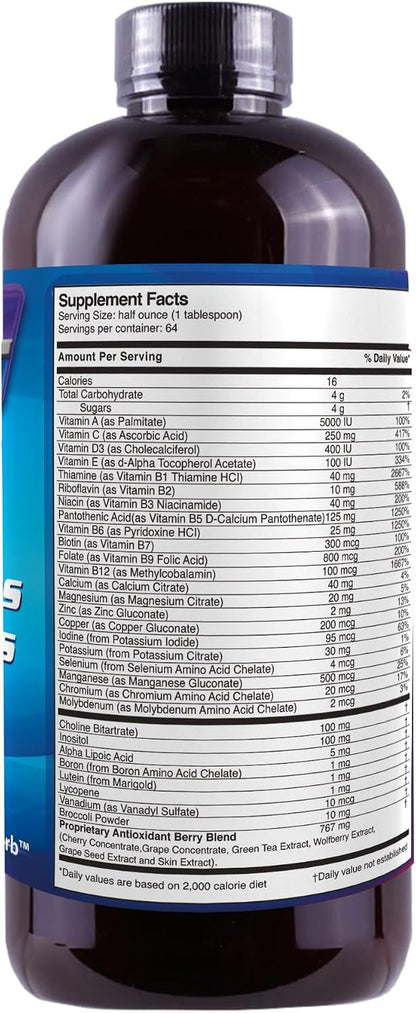 Liquid Mega MultiVitamins and Minerals 946ml