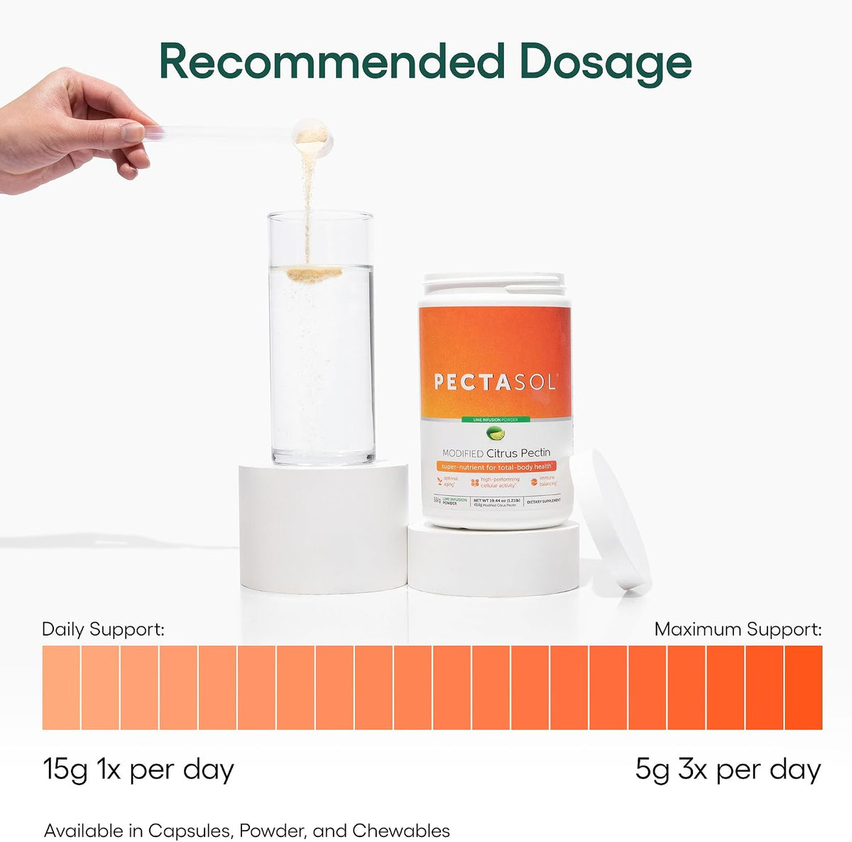 PectaSol Modified Citrus Pectin – 184g Lime Powder – Total-Body Health Supplement - görsel 6