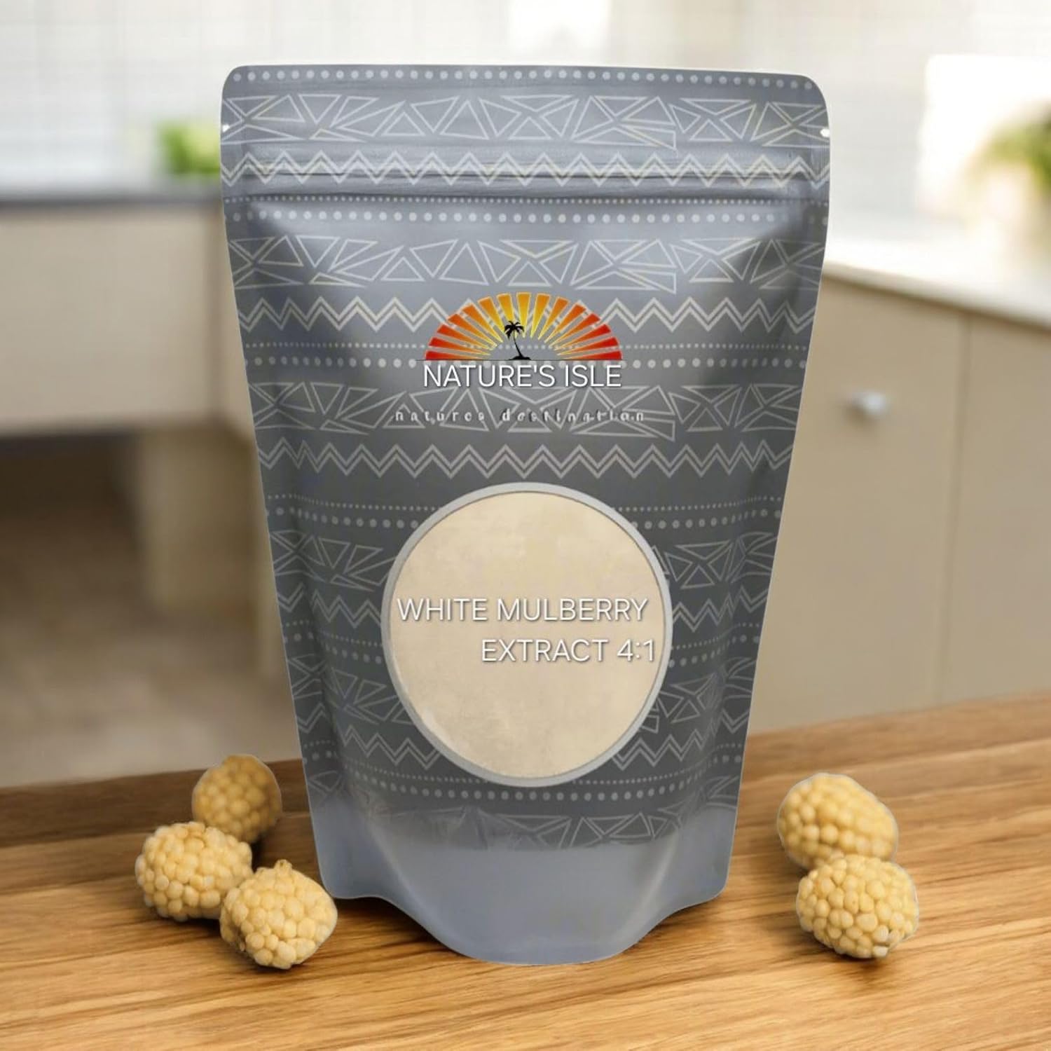 White Mulberry Leaf Extract 4:1 Powder 910 g - görsel 1