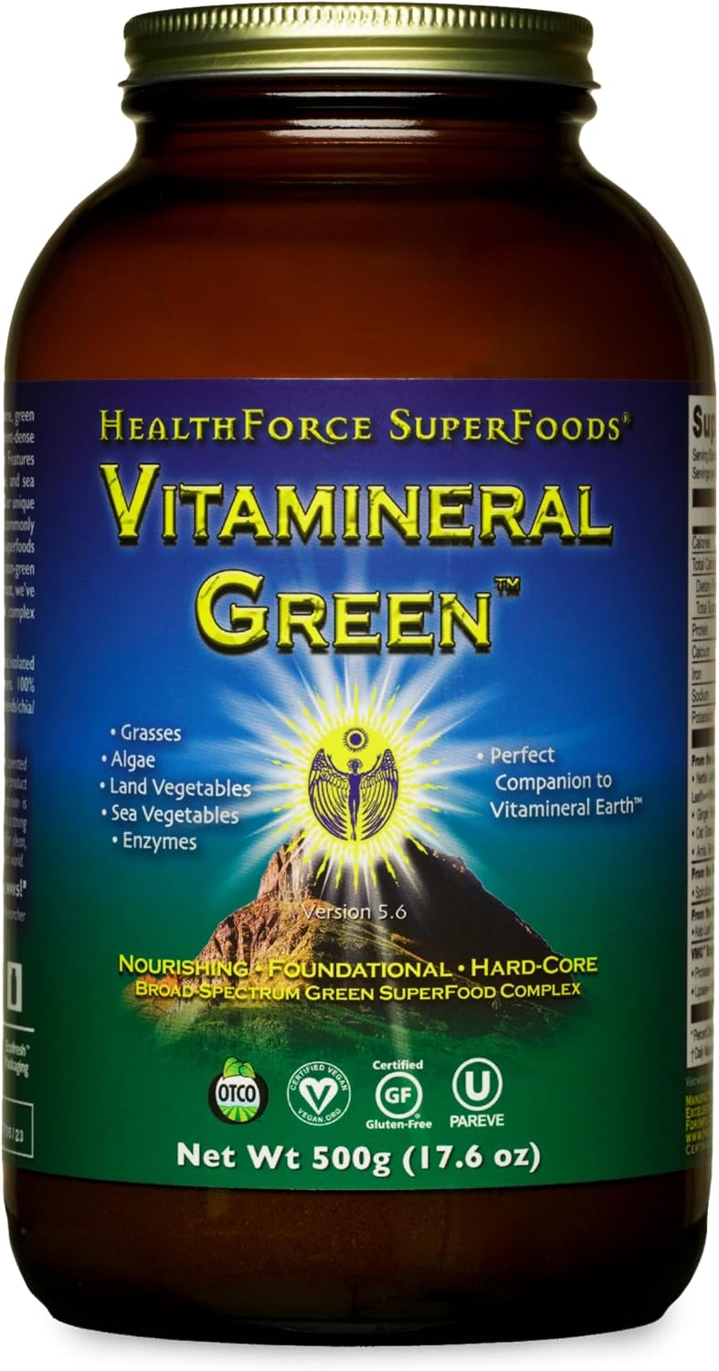 HealthForce Superfoods Vitamineral Green - Organic Superfood Powder for Immune and Thyroid Support, 150g - görsel 9