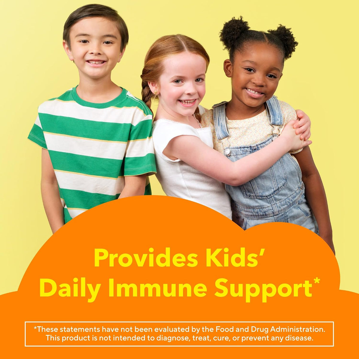 L'il Critters Children's Immune C | Vitamin C and Zinc Gummies | 190 Count | Assorted Fruit Flavours | Gluten and Dairy-Free Children's Gummy Supplement - görsel 7