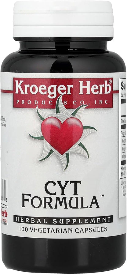 Kroeger Herb CYT Formula Capsules, 100 Capsules