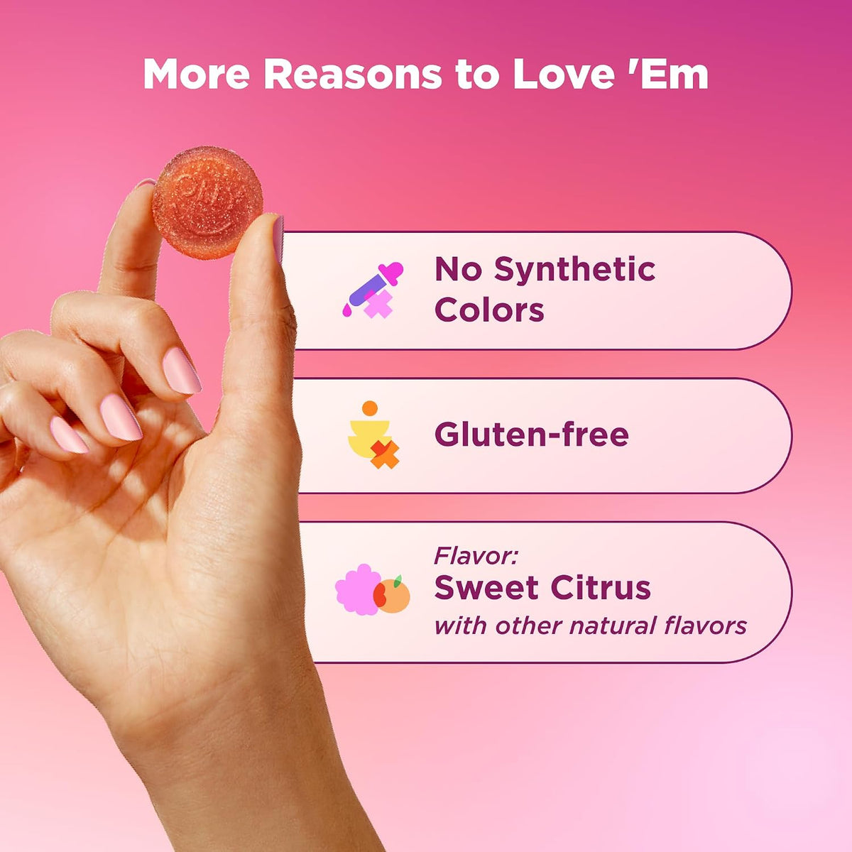 OLLY Prenatal Multivitamin Gummies, 30-Day Supply (60 Gummies) - görsel 7