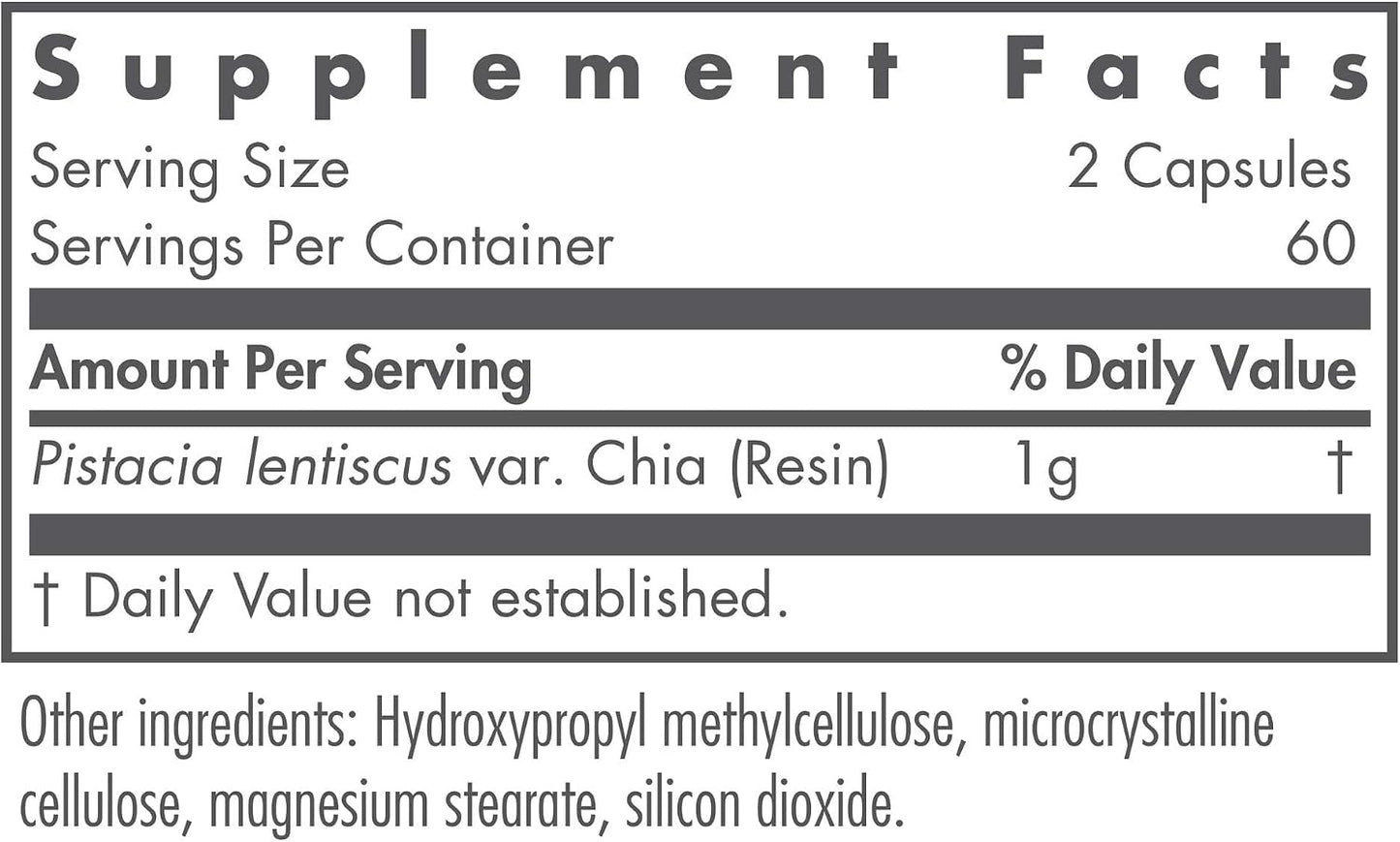 Allergy Research Group NutriCology Mastic Gum - 120 Capsules - görsel 2