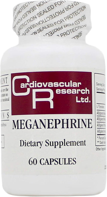 Meganephrine 60 Capsules - 3 Pack - Ecological Formulae/Cardiovascular Research