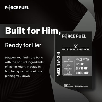 Merlin Might Male Enhancement Capsules – 15 Capsules