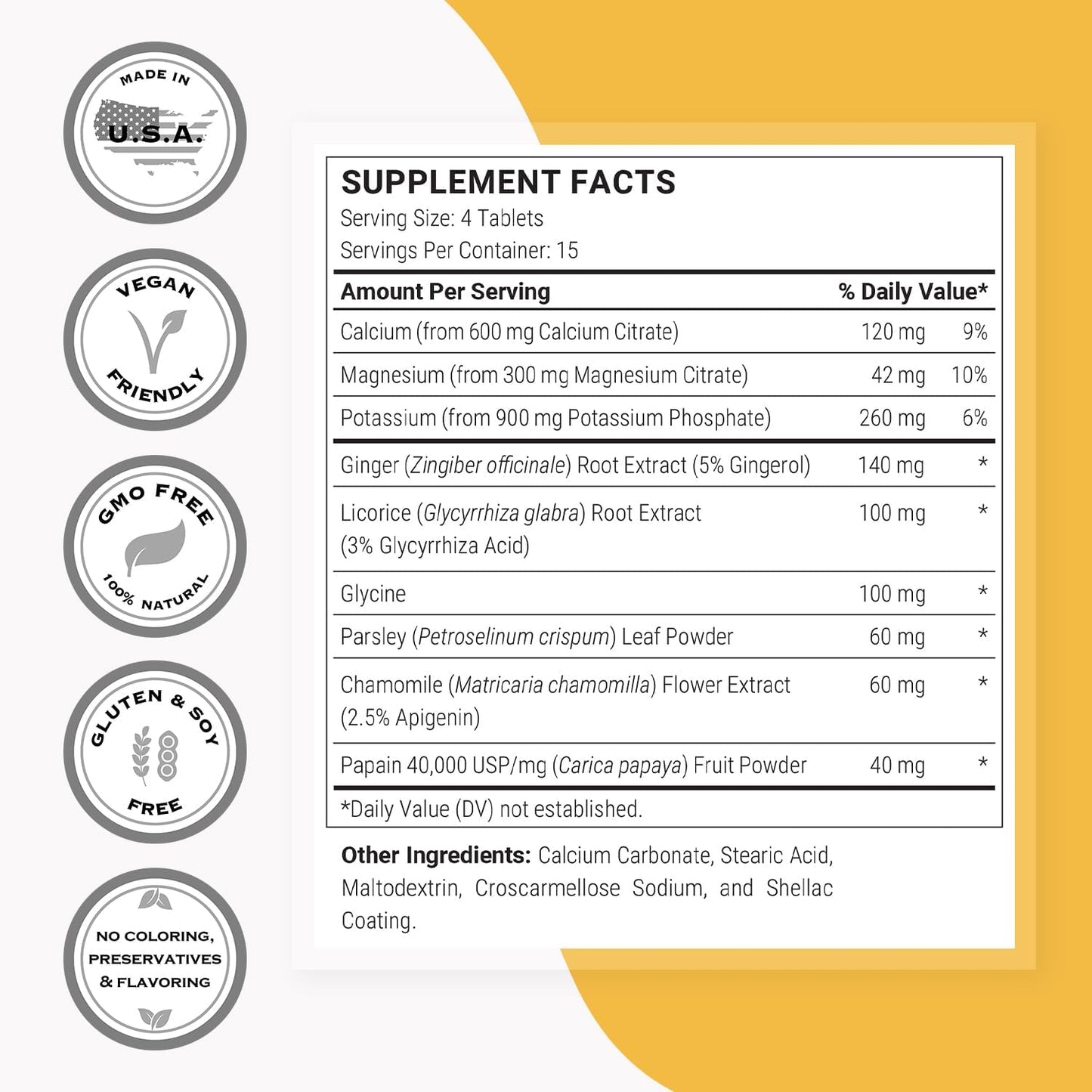 Supersmart Alkaline Formula – pH Balance Support with Potassium, Calcium and Magnesium, 60 Tablets - görsel 4