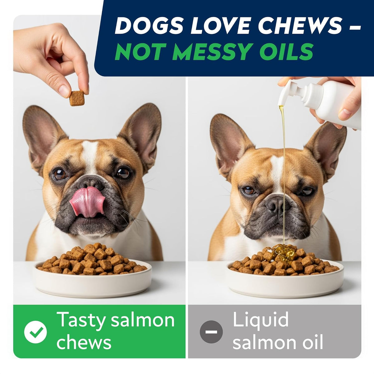 STRELLALAB Omega 3 Fish Oil Chews for Dogs – 180 Chews, Chicken Flavour - görsel 4