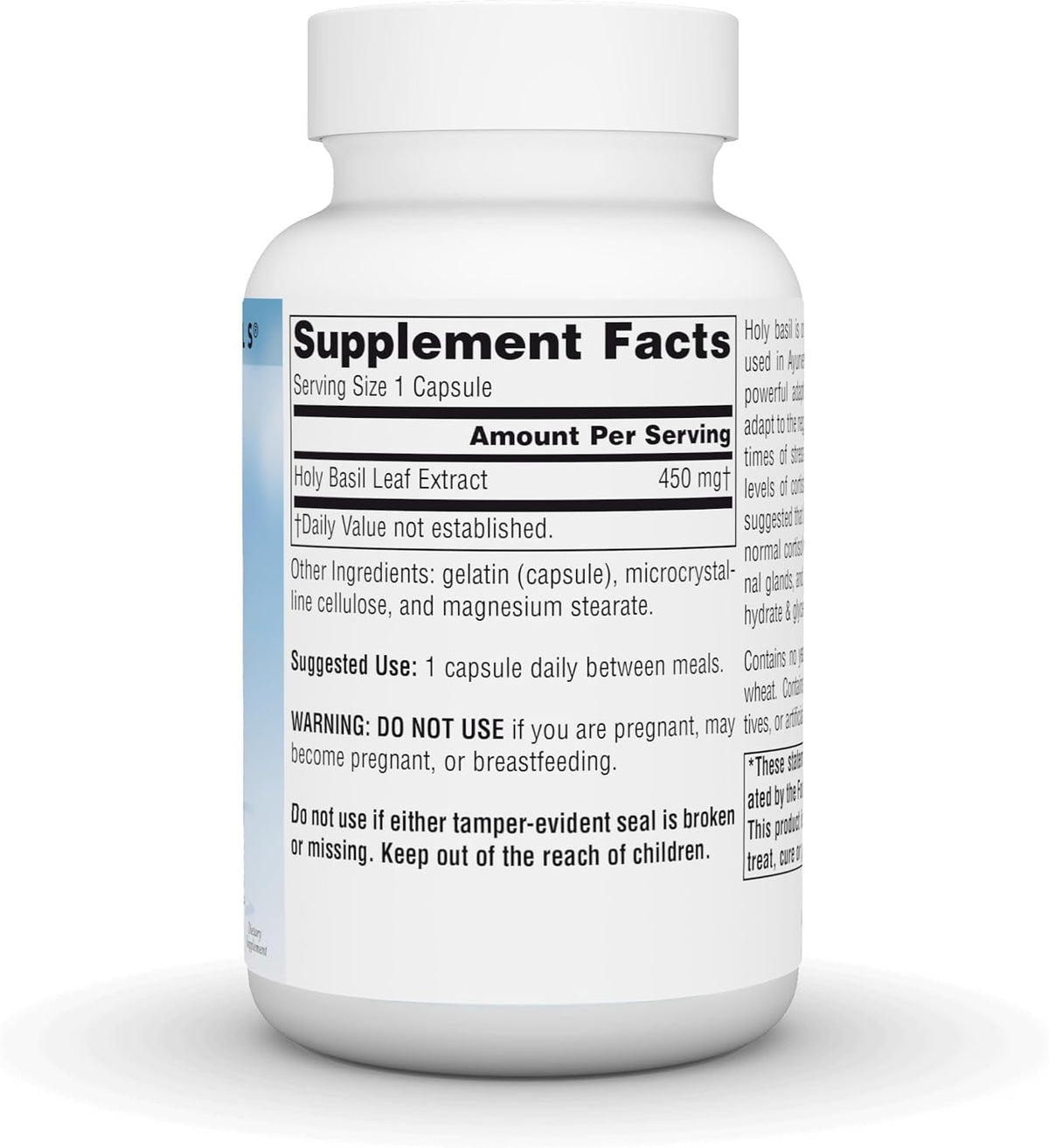 Source Naturals Serene Science Holy Basil Extract 450 mg - 60 Capsules - görsel 3