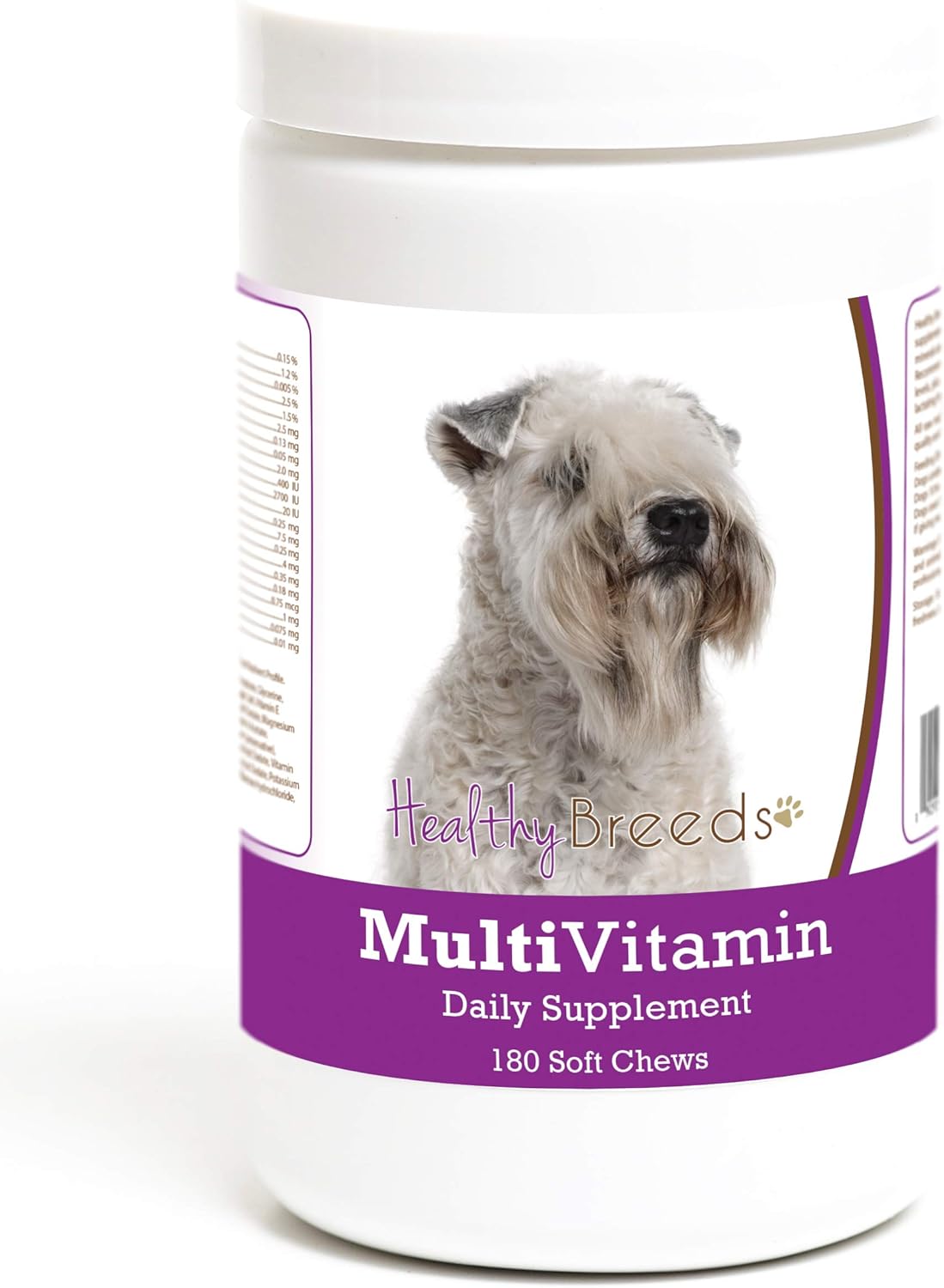 Healthy Breeds Soft Coated Wheaten Terrier Multivitamin Soft Chew for Dogs 180 Count - görsel 1