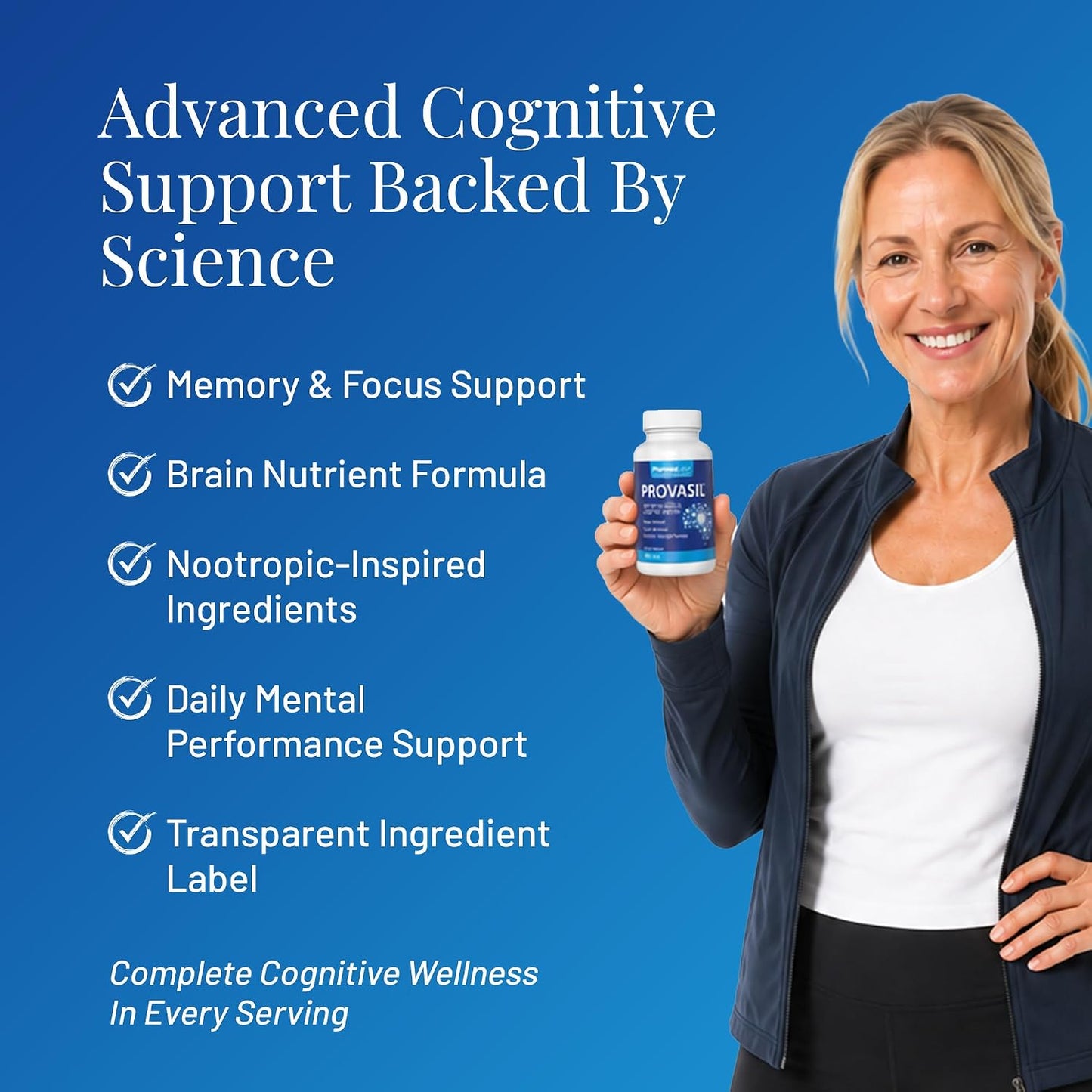Provasil Maximum Strength Brain Supplement - 60 Tablets - görsel 8