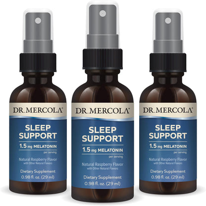 Dr. Mercola Sleep Support with Melatonin Spray - 3 Pack
