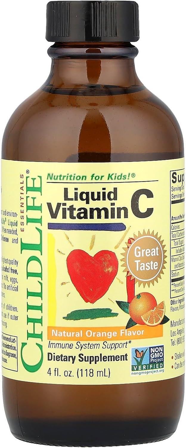 Childlife Liquid Vitamin C Orange - 118 ml - görsel 1