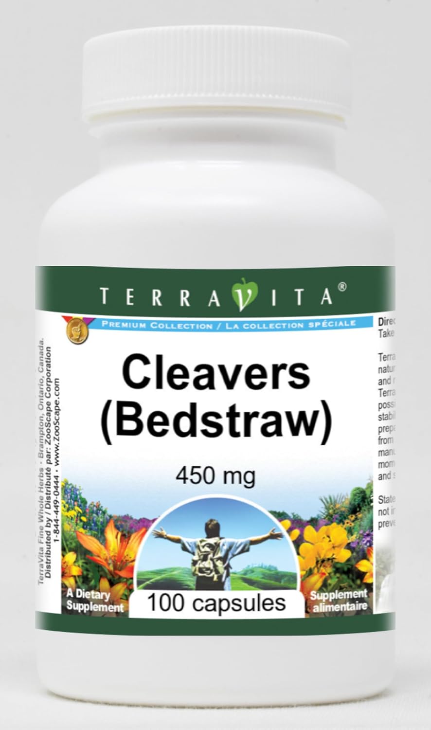 Cleavers (Bedstraw) - 450 mg (100 Capsules) - görsel 1