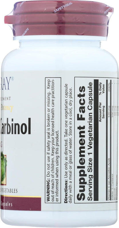 Solaray Indole-3-Carbinol, 30 Capsules 100 mg