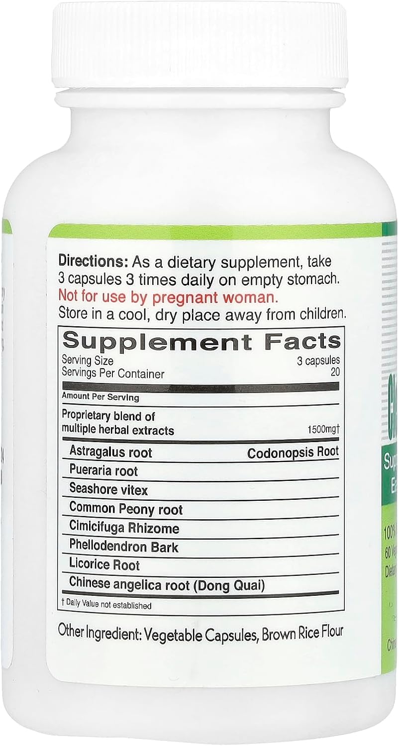 Balanceuticals Clear Eye & Sharp Ear Food Supplement Capsules, 500 mg, 60 Count - görsel 2