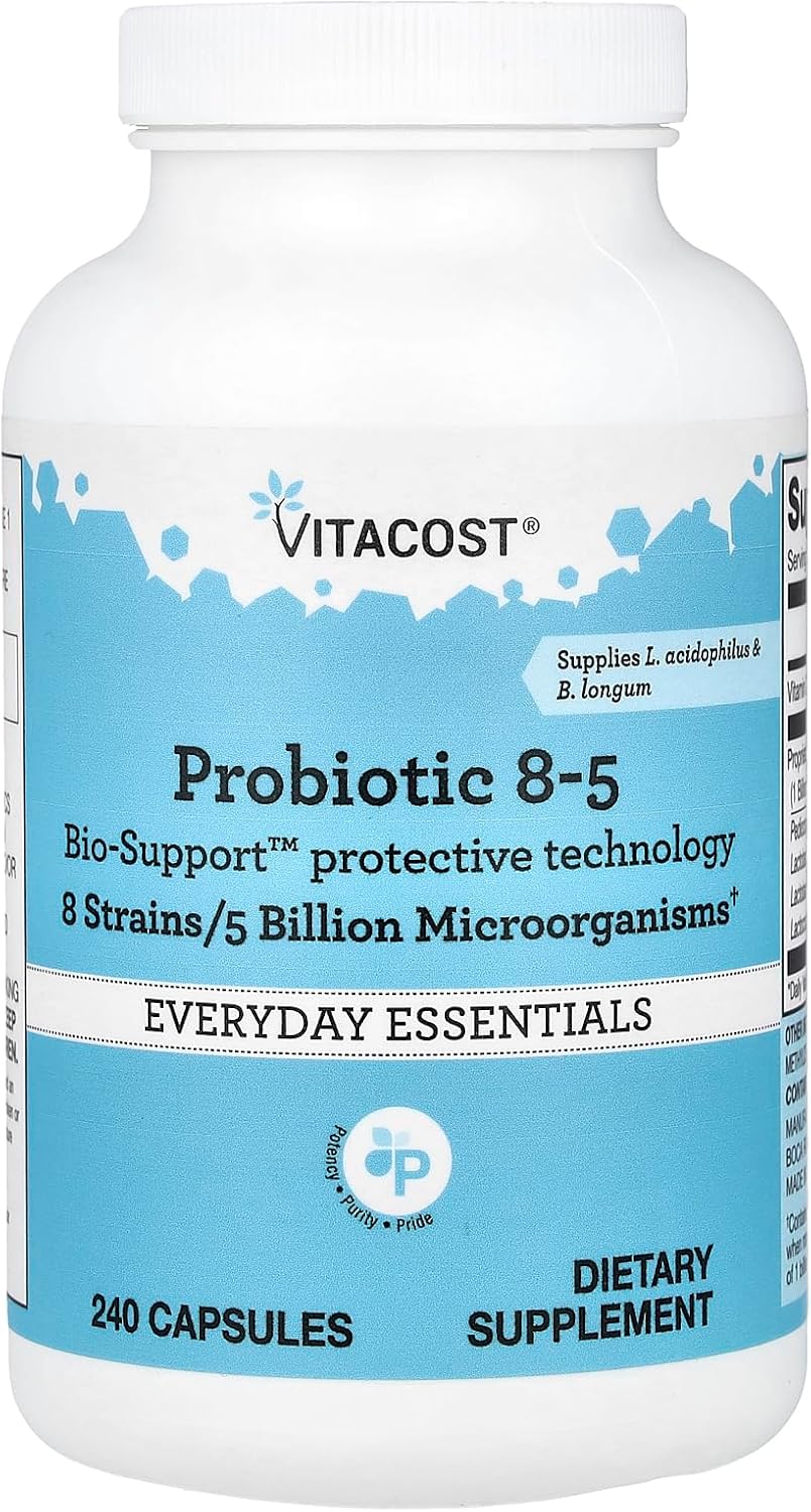 Vitacost Probiotic 8-5, 240 Capsules - görsel 1