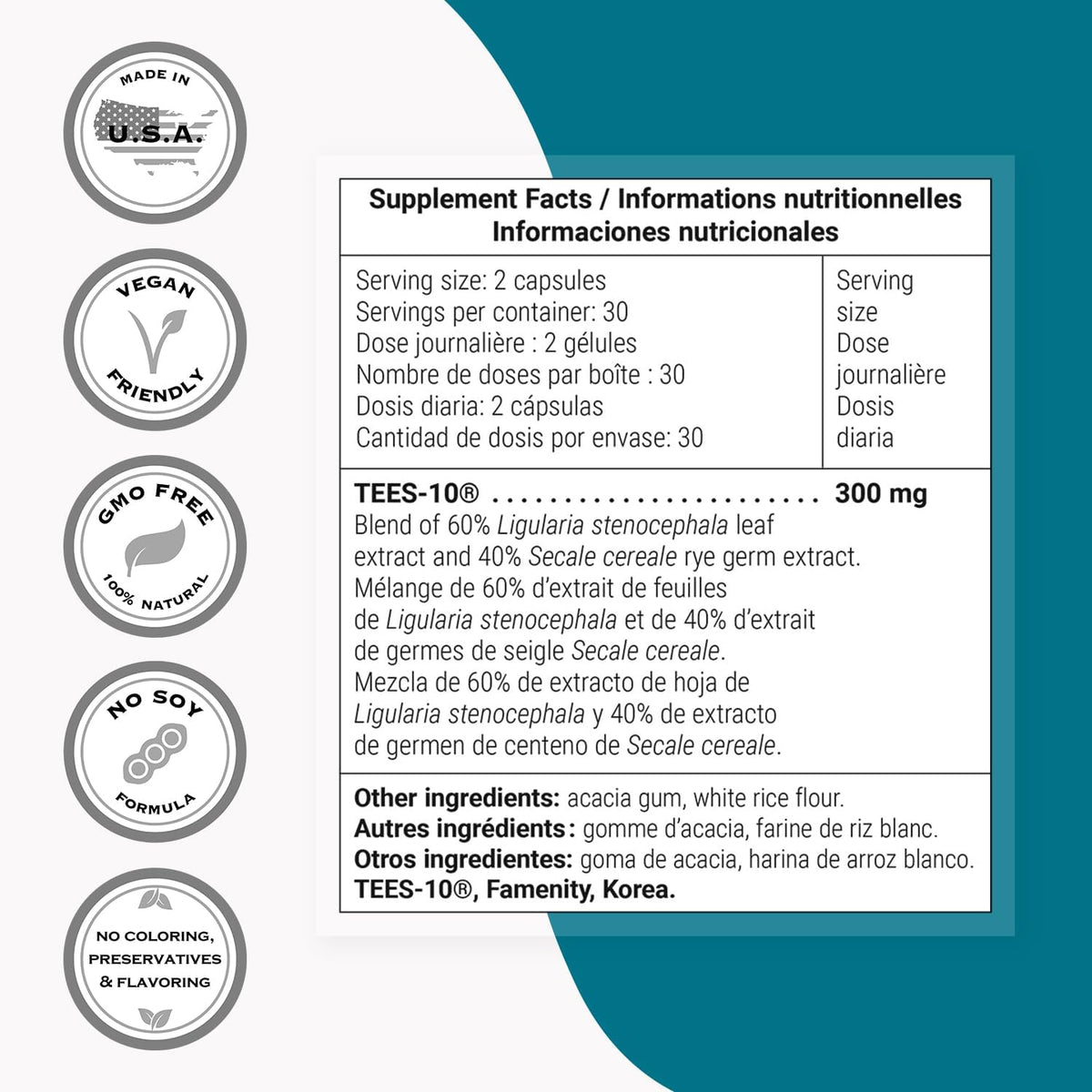 Supersmart Dental & Gingival Formula – Patented Oral Care Supplement with TEES-10, 60 Vegetarian Capsules - görsel 4