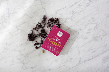 NEW NORDIC Irish Sea Moss Extract - Tri-Algae Complex with Norwegian Kelp and Wakame Seaweed - Vegan & Gluten-free - 30 Tablets