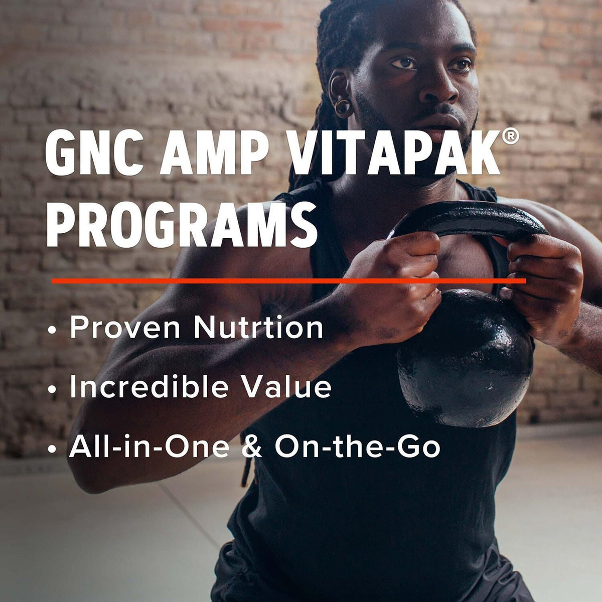 GNC AMP Men's Extreme Training Vitapak Programme – 30 Day Supply - görsel 8