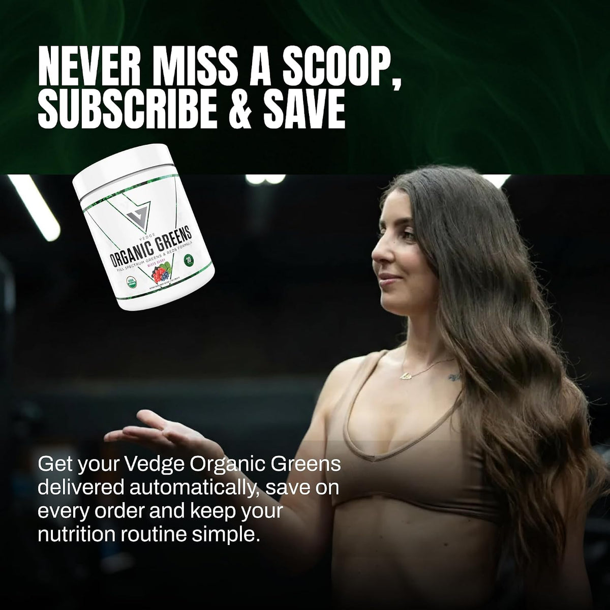 VEDGE Nutrition Organic Greens - Vegan – Digestive Health: Organic greens contain fibre and enzymes that may aid – Image 8
