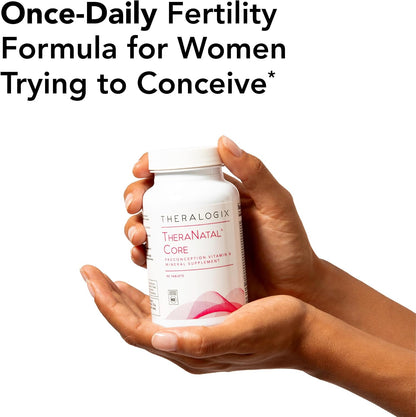 Theralogix TheraNatal Core Preconception Vitamin Supplement – 90-Day Supply
