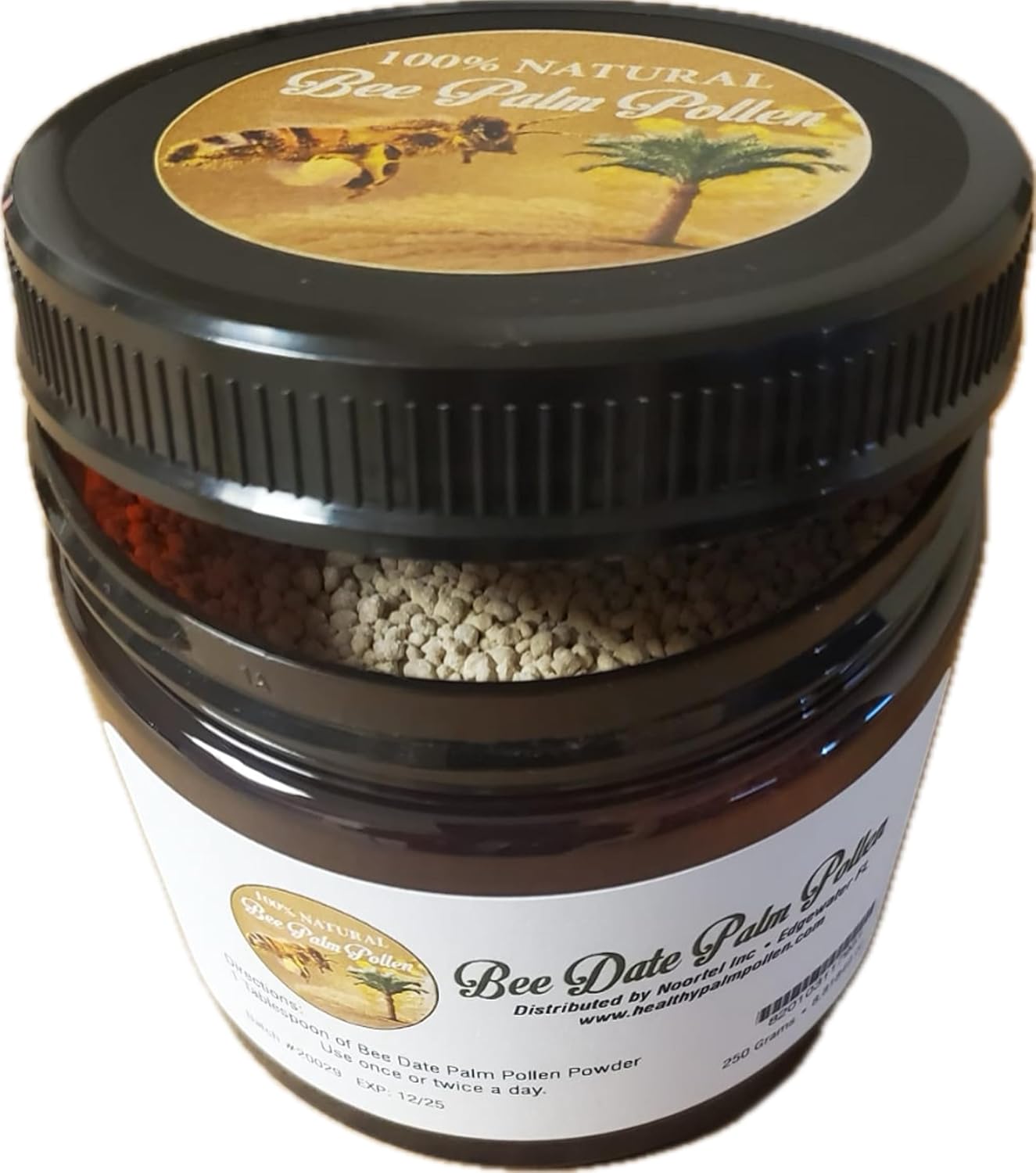 Bee Date Palm Pollen Granules (250g) - Natural Supplement - görsel 3