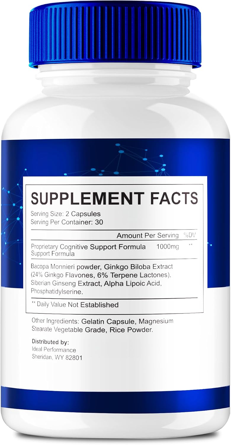 Memoforce Advanced Formula Brain Health Support Capsules (3 Pack) - görsel 2