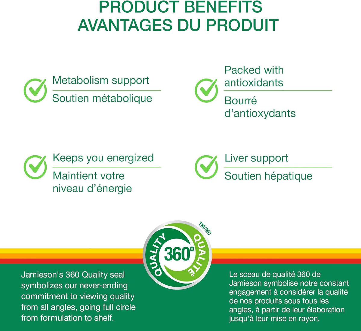 Jamieson 100% Complete Multivitamin for Adults, Supports Energy, Immunity & Overall Health - görsel 3